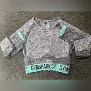 Gym shark shirt
